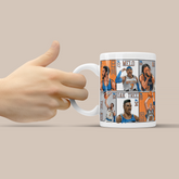 NY Knicks Dream Team Legends 3D doodle - 11oz Ceramic Mug